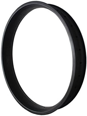 Darter 1 Piece Carbon 80mm Width Fat Bike 26er Rims (3K Glossy)