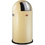 Wesco - Pushboy 50Lt Waste Bin - Almond