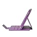 i-UniK HP 8 Model 1401US Tablet Slim Folio Protection Case Bonus Stylus Pen (Purple)