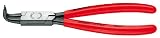 クニペックス KNIPEX 4421-J41 穴用スナップリングプライヤー 曲(SB)