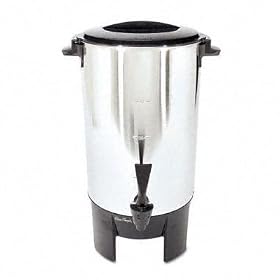30 Cup Stainless Steel Coffee Urn, UL Listed,3 Prong Grounded Cord,Safety Spigot... by Mr. Coffee