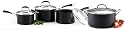 Circulon Elite Hard Anodised Cookware Saucepan Set, 3 Piece, Plus Gift with Purchase