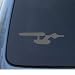 Search : STAR TREK ENTERPRISE - Car, Truck, Notebook, Vinyl Decal Sticker #1135 | Vinyl Color: Silver
