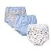 Baby : Gerber Three Pack Training Pants Blue, Striped, & Cars 3T (32-352lbs.)