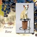 Chihuahua Wh/tan Tiny One Bottle Stopper