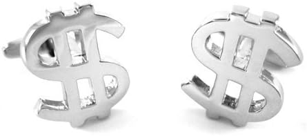 Dollar Sign Currency Cufflinks Money Wedding Gift