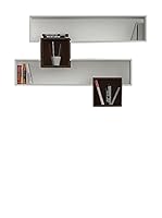 Best seller living Estantería De Pared Salad Blanco/Marrón