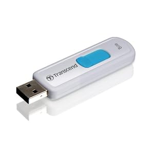 Transcend 8 GB JetFlash 500 Retractable USB Flash Drive