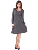 Sweet Mommy Front Gathered chiffon tie Maternity and Nursing dress