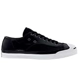 Converse Jack Purcell Ox Patent Leather Black/White men's 14