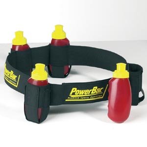 PowerBar Gelgürtel incl. 4 Gelflaschen a 0,15l