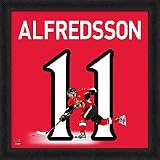 Photo File Ottawa Senators Daniel Alfredsson 20x20 Uniframe