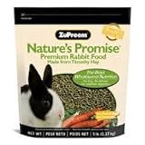 ZuPreem Nature's Promise Premium Rabbit Food Made from Timothy Hay