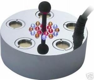 5 Disc Rainbow LED Pond Fogger