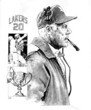 Bud Grant Minnesota Vikings Lithograph