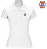 NCAA Illinois Illini Ladies White Remarkable Short Sleeve Polo