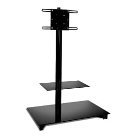 Bell'O FP-4820 Swivel Top Pole Mounted Flat Panel System (Black)