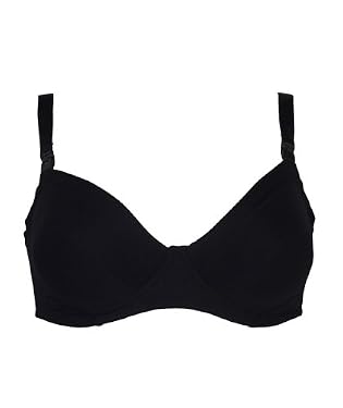 Black Maternity T-Shirt Bra