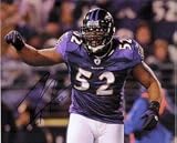 Signed Lewis, Ray (Baltimore Ravens) 8x10 Photo