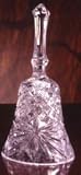 24% LEAD CRAFTED CRYSTAL 5 INCH BELL - christmas bell