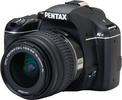 Pentax K-x 12 4 MP Digital SLR with 2 7-inch LCD and 18-55mm f 3 5-5 6 AL and 50-200mm f 4-5 6 ED Lenses Black 