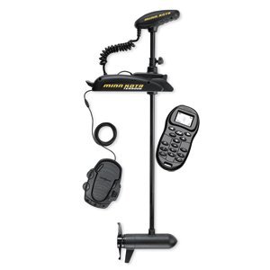 MinnKota Terrova 80 Bowmount Trolling Motor with Universal Sonar and i-Pilot, Includes Foot Pedal (80lbs Thrust, 60