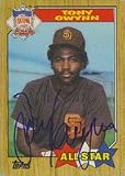 Tony Gwynn, San Diego Padres Autographed Card