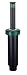 Orbit Sprinkler System 4-Inch Hard Top Pop-Up Head with 10-15-Foot Coverage In Partial To Full Circle 54118