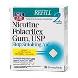 Nicotine Gum 2mg 170pc Original flavor-Rite Aid