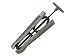 Cast Aluminum Combination Boot Instep and Shaft Stretcher