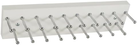 Necklace and/or Tie Rack - 12" White