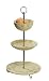 Grasslands Road Fresh Cuts Collection  10 x 17 Inch Three Tiered Server  Unassembled Gift Boxed