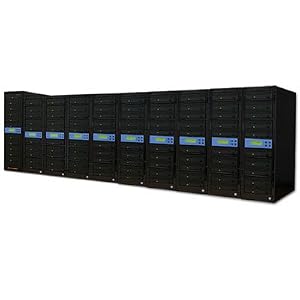 CD Duplicator 52x Multiple CD Burner 100 Drive + HDD by 