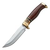 MAGNUM Premium Skinner Fixed Blade Knife, Brown