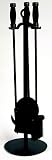 Review UniFlame  / UniFlame 4 Piece Black Wrought Iron Fireset