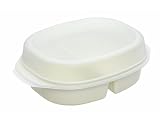 Kitchen Craft Microwave Divided Dishes and Lids 470ml Set of Tw  from Kitchencraft