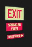 Fire Escape Right Arrow, 12â x3