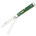Case Knives 5885 John Deere Baby Doc Pocket Knife with Green Jigged Bone Handles