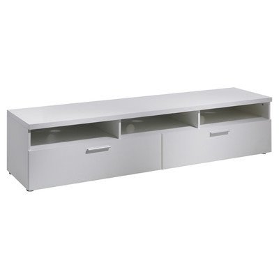 Modern, Multipurpose Owen 71" TV Stand, Comes in a Charming White Finish