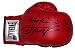 Joe Frazier Autographed/Hand Signed Boxing Glove with Smokin & 32-4-1 27 KO Inscription