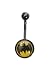 Search : DC Comics 14G Batman Logo Navel Barbell