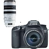 Canon EOS-7D Digital SLR Camera / Lens Kit, with Canon EF-S 18-135mm f/3.5-5.6 IS Auto Focus Lens, and EF 100-400mm f/4.5-5.6L IS USM