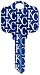 Kansas City Royals Kwikset KW1 House Key