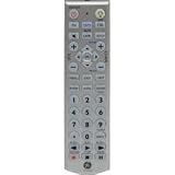 Jasco 24929 Big Button Backlit 4 Device Remote in Silver
