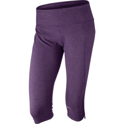 NIKE Damen Capri Hose Caliente Cotton, wine htr/matte silver, L, 419464 Preisvergleich