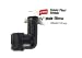 Toro #53305 3 8x3 4 MaleNPT Elbow