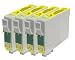 Epson Compatible T0714. 4 X T0714 High Yield (19ml) Compatib