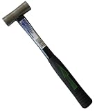 利五郎 グラスファイバー柄 両口玄能 ミラー仕上 225g