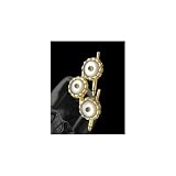 Yozu Mother-of-Pearl & Tsavorite Garnet Studs - Set of 4