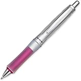 Pilot Dr. Grip Center of Gravity Retractable Ball Point Pen, Medium Point, Pink Grip, Black Ink, Single Pen (36182)